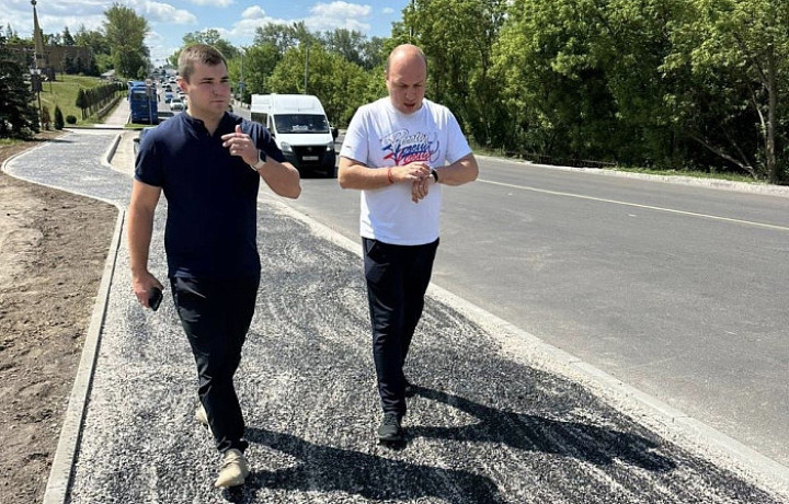 В Туле оценили ход выполнения ремонта дорог