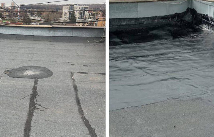 УК отремонтировала кровлю многоэтажки в Туле после вмешательства прокуратуры