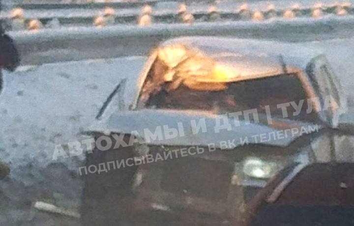 Тройное ДТП спровоцировало пробку на трассе «Тула – Новомосковск»