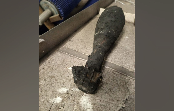 В Плавском районе обнаружили и обезвредили минометный снаряд времен ВОВ