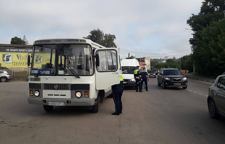 В Тульской области госавтоинспекторы привлекли к ответственности 152 водителей автобусов