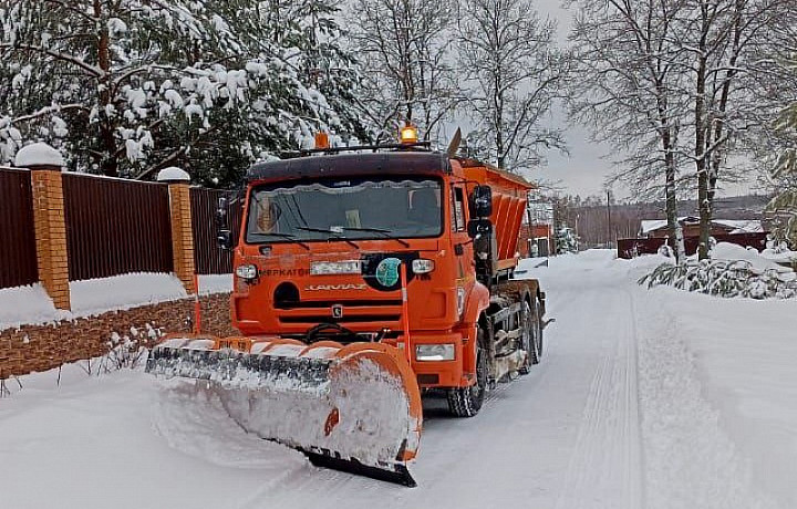 За сутки из Тулы вывезли больше 1700 кубометров снега