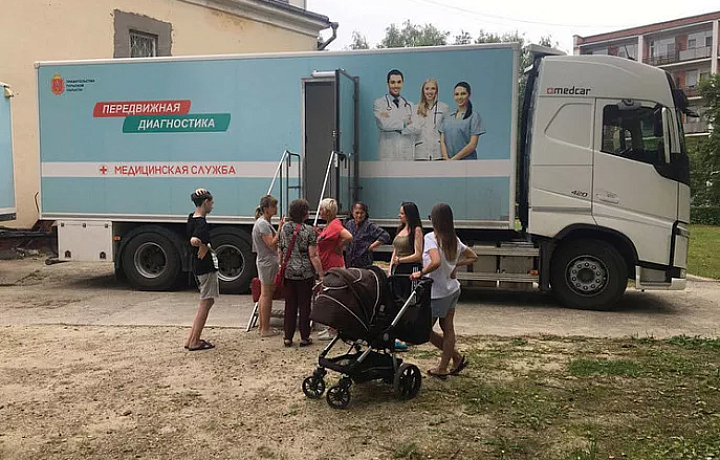 В пунктах временного размещения Тульской области педиатры наблюдают за здоровьем детей
