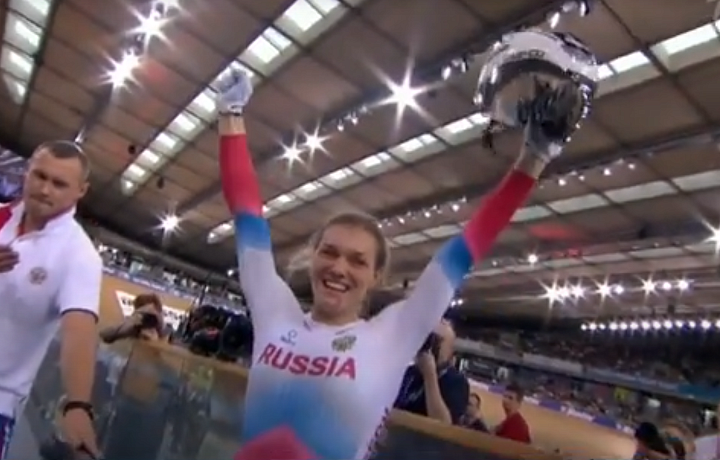 В Федерации велосипедного спорта России вспомнили победу тульской спортсменки