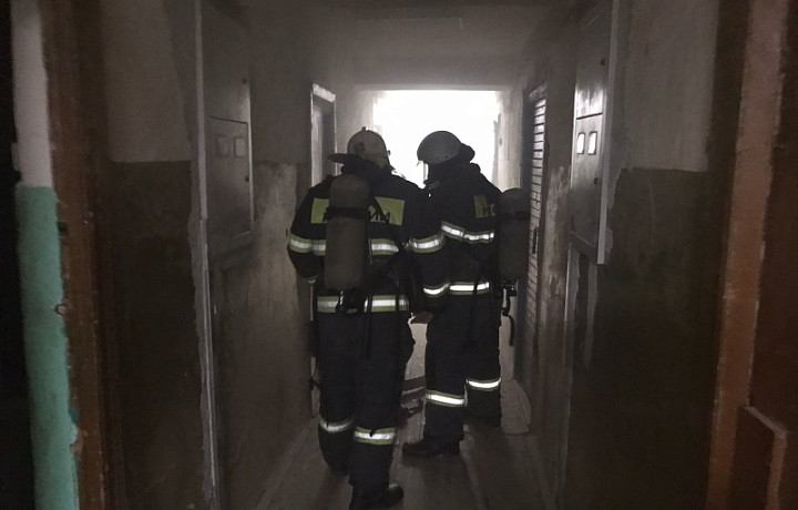 На пожаре в Чернском районе погиб мужчина