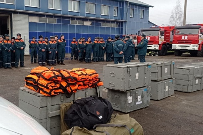 В Туле состоялась проверка готовности аэромобильной группировки спасателей