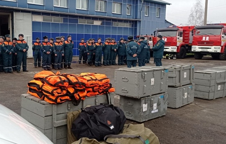 В Туле состоялась проверка готовности аэромобильной группировки спасателей