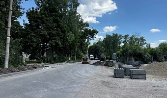 На двух улицах в Щёкине продолжается ремонт дорог