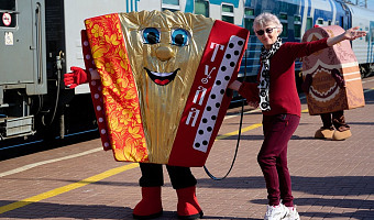 В Тулу приехал туристический поезд «Вкус эпохи»