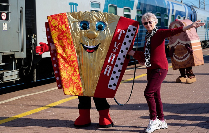 В Тулу приехал туристический поезд «Вкус эпохи»