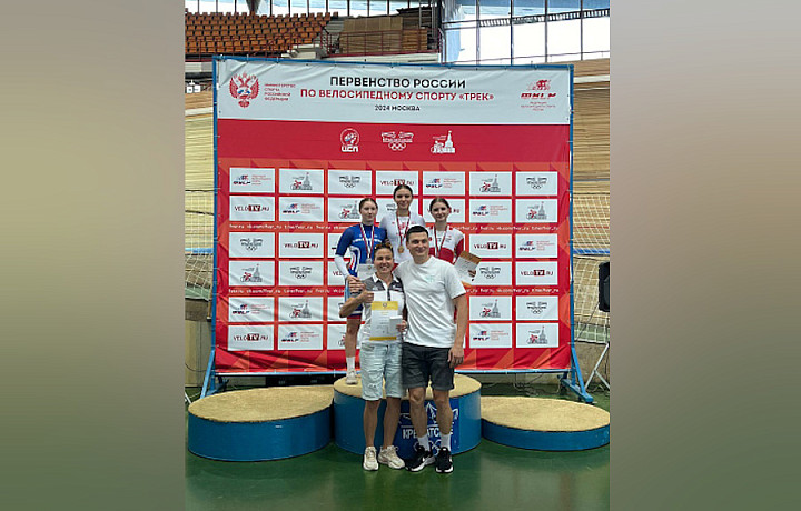 ﻿Велогонщики из Тулы завоевали медали в гите и скретче на первенстве России