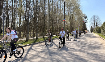 Велопробег в честь Дня Победы прошел в Тульской области