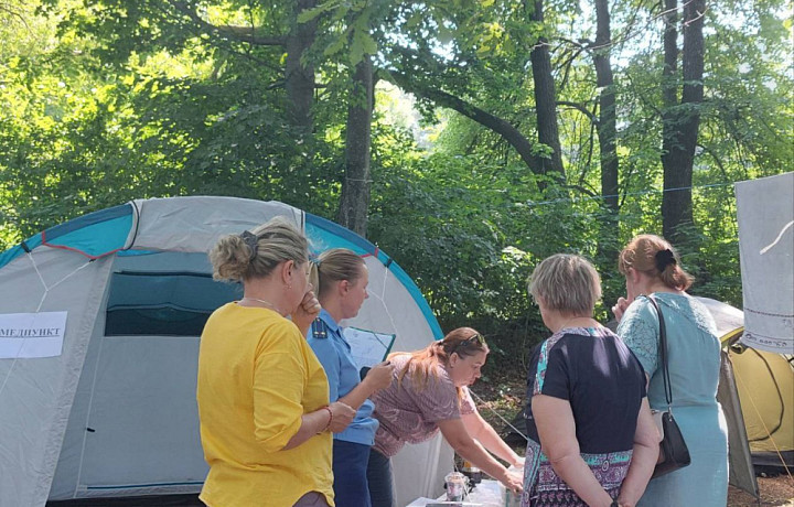 В Орловке Тульской области прокуратура нашла нарушения в организации школьного палаточного лагеря