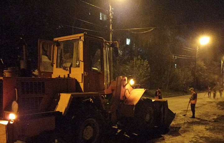 Около 23 кубических метров смёта вывезли с тульских улиц за ночь