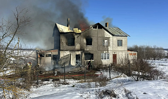 В тульской деревне Крутое в пожаре погибла 69-летняя женщина
