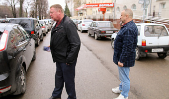 В Туле проверили уборку улиц в Советском округе