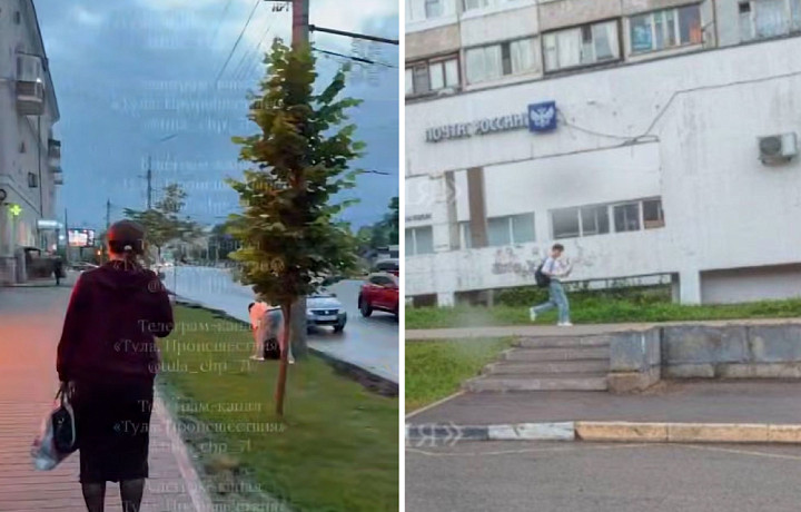 На месте возгорания банков в Туле заметили подозрительного человека
