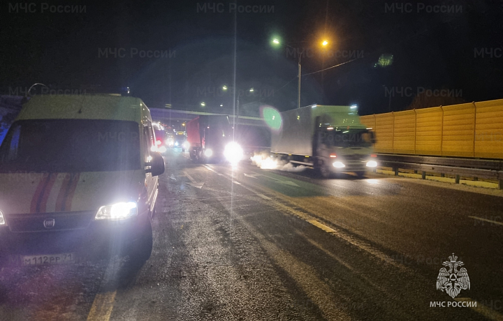 Движение на трассе М-4 «Дон» в Веневском районе восстановлено после ДТП с грузовиком