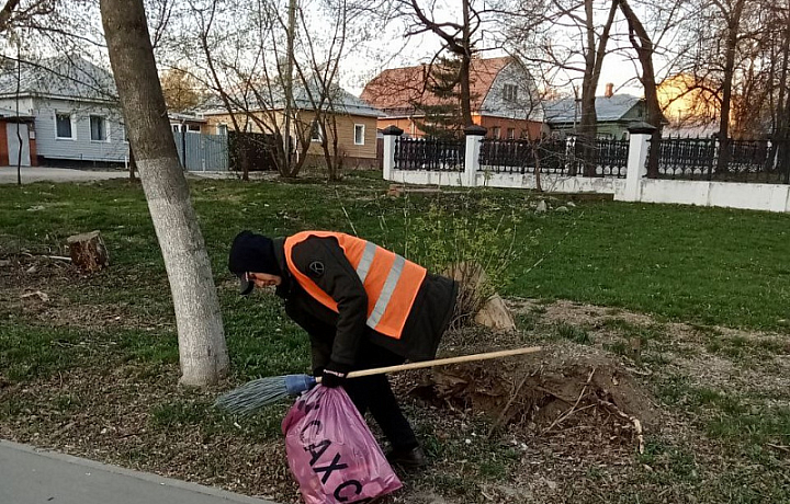 На уборку Тулы 20 апреля вышли более трехсот рабочих
