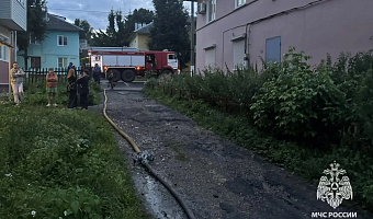 Следователи начали проверку из-за гибели двух человек при пожаре в Богородицке