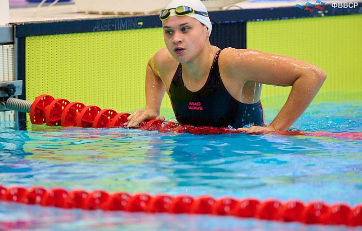 Тулячка завоевала золотую медаль на первенстве России по плаванию