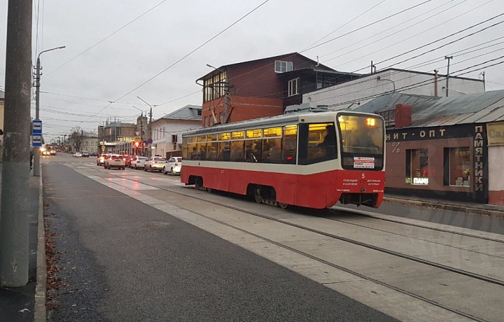 На Демидовской плотине в Туле открыли движение трамваев