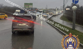 В Туле водитель «Лады» пострадал в ДТП на улице Рязанской