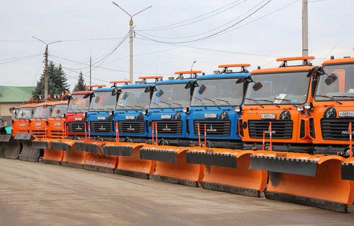 Илья Беспалов заявил, что коммунальная техника в Туле готова к зиме