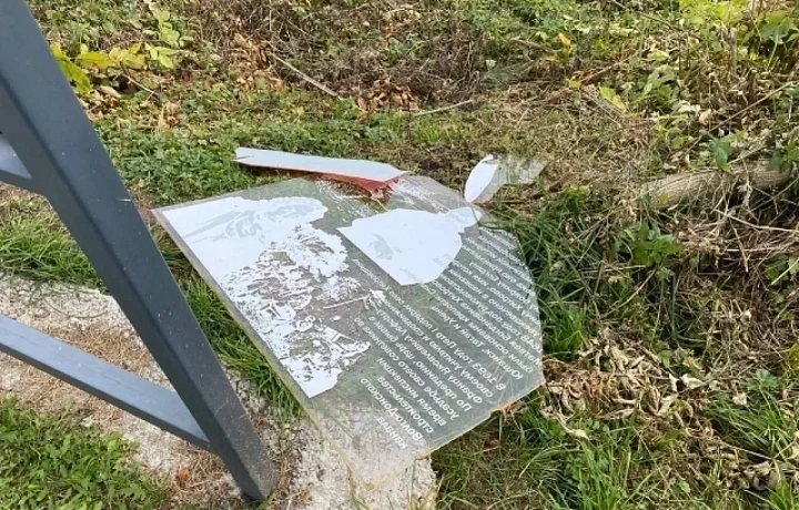 В Кимовске Тульской области вандалы надругались над памятью Дмитрия Донского и Матроны Московской