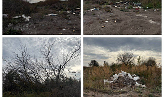 В поселке Юрьевский Плавского района прокуратура нашла несанкционированную свалку