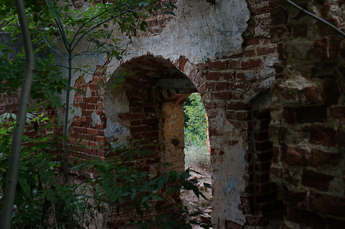 Жительница Венева живет в старинной усадьбе, принадлежавшей потомкам татарского полководца Темеша и барону Розену: восстановили имение с мужем, сейчас одна следит за брошенной церковью 18 века