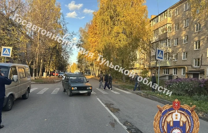 Пешеход попал в больницу после ДТП на улице Юбилейной в Щекине