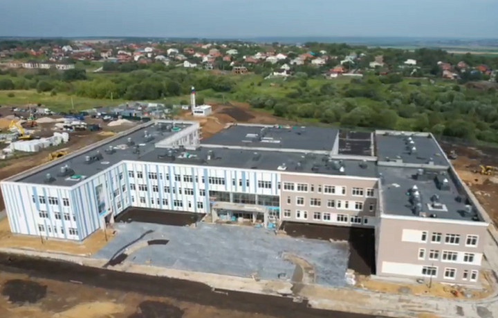 В Туле продолжают строить школу на 1100 мест в ЖК «Балтийский»