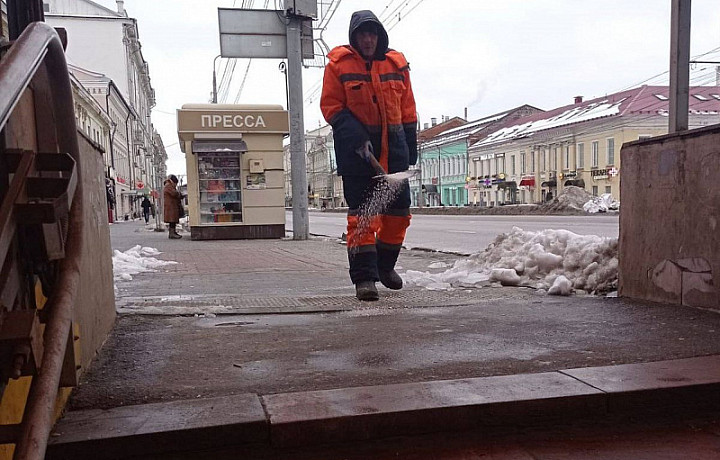В Туле проводят мероприятия по содержанию подземных пешеходных переходов
