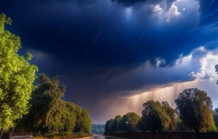 В Тульской области 11 августа ожидаются дожди, грозы и шквалистый ветер