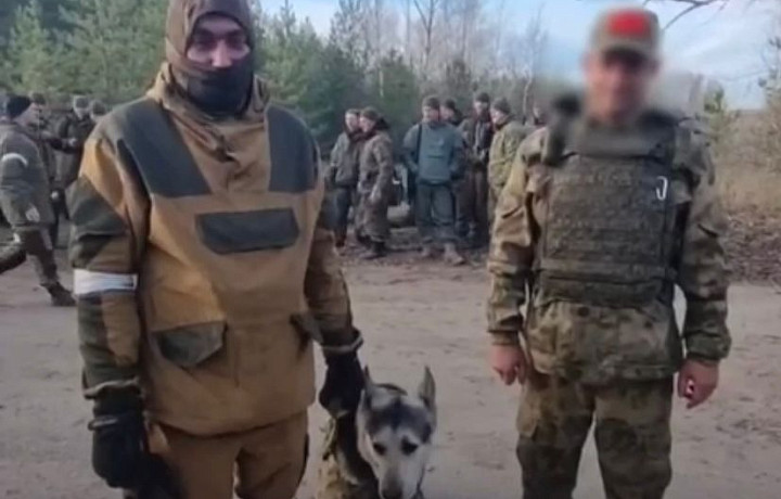 Мобилизованный туляк отправился на службу вместе с четвероногим другом