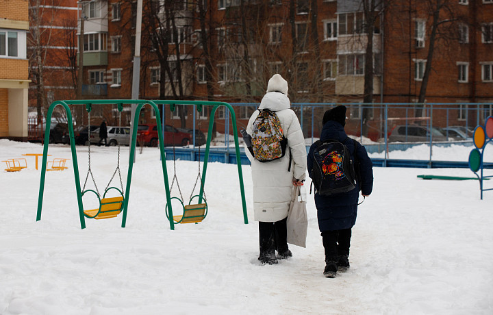 Роспотребнадзор напомнил тулякам о профилактике переохлаждения у детей зимой