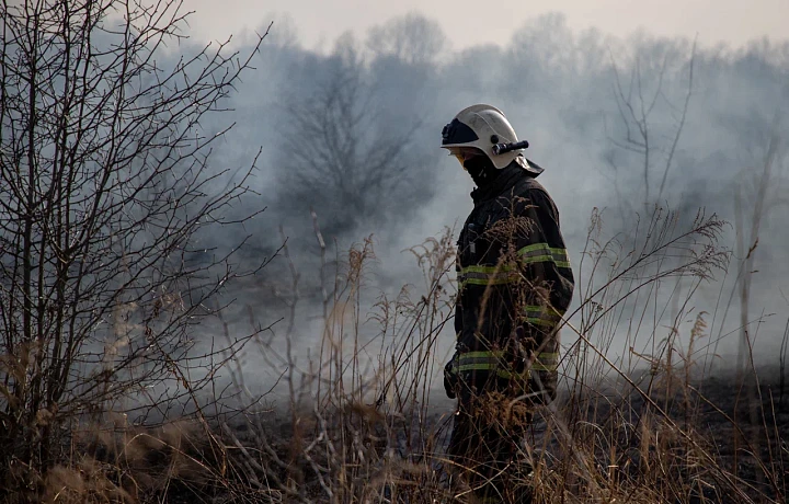 В Тульской области за сутки потушили четыре пожара