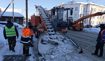 За сутки с улиц Тулы вывезли более семи тысяч кубометров снега