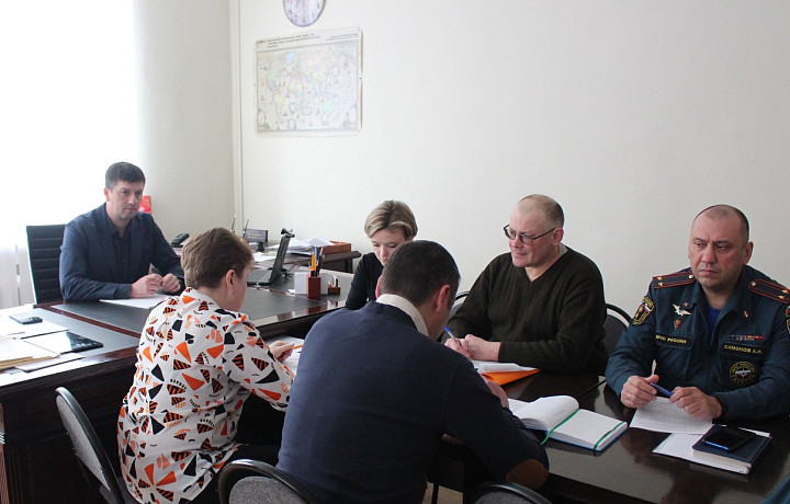 В Алексине обсудили подготовку к безаварийному пропуску паводковых вод