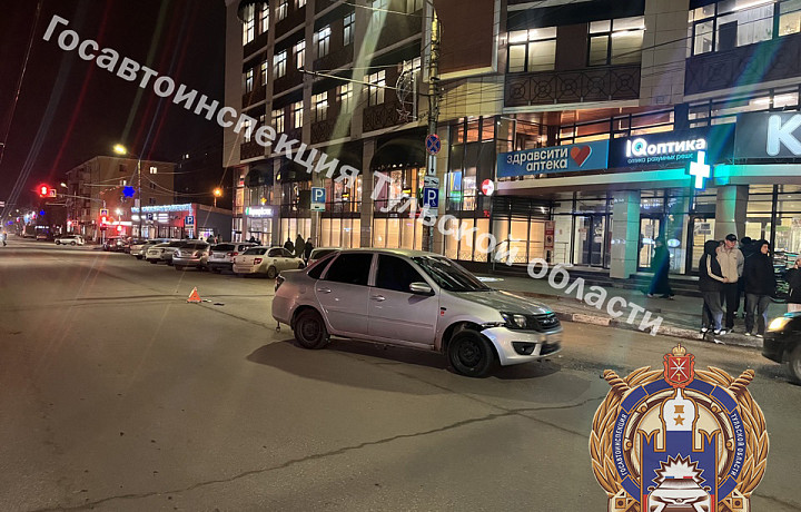 В Туле водитель электросамоката пострадал в ДТП с автомобилем