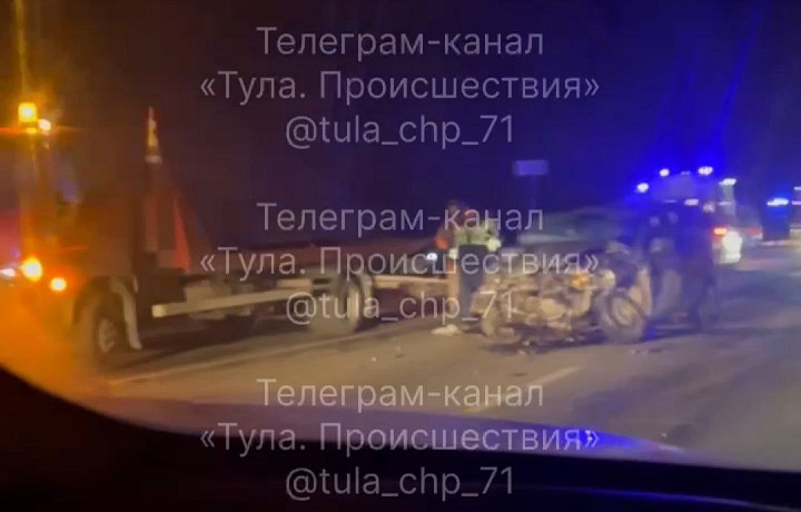 Массовое ДТП произошло на трассе М-2 «Крым» возле тульского поселка Первомайский