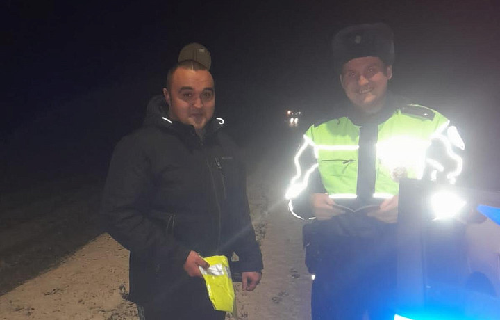 Сотрудники Госавтоинспекции Тульской области провели акцию "Засветись"