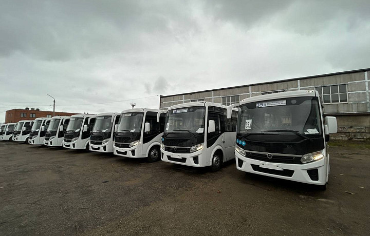 В Тулу прибыли 20 новых автобусов