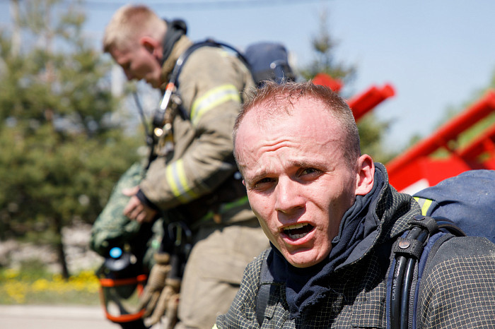В Туле определили лучшее звено газодымозащитной службы