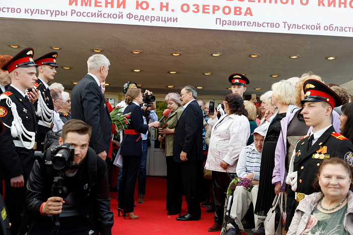 В Туле прошла церемония открытия фестиваля военного кино имени Юрия Озерова