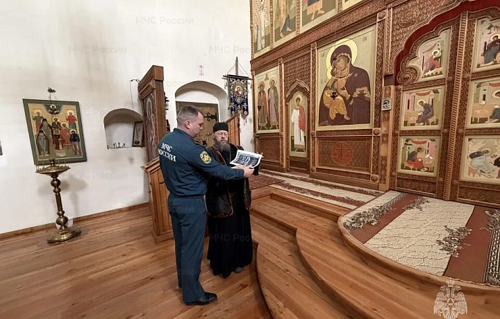 МЧС проверяет храмы Тульской области перед Пасхой