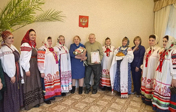 Две тульские семьи отметили 50-летие совместной жизни