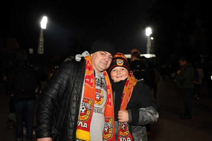 В Туле начался матч «Арсенала» и «Алании» – фото