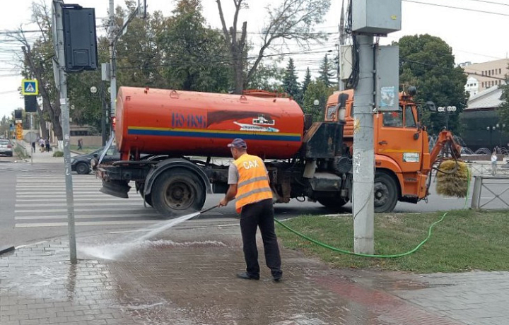 В Туле 21 августа продолжится уборка городских улиц